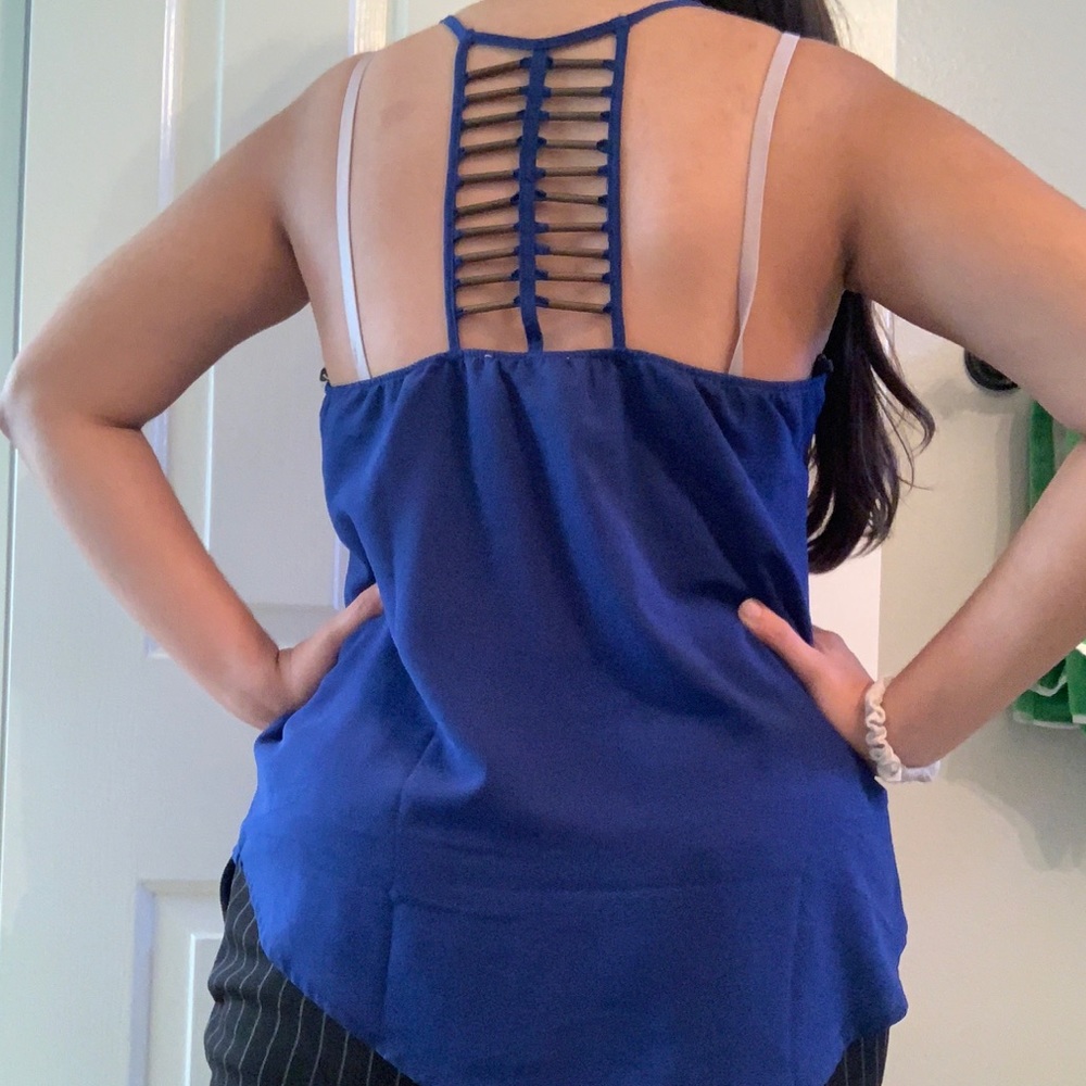 Blue Razorback Tank - Picture 3 of 3